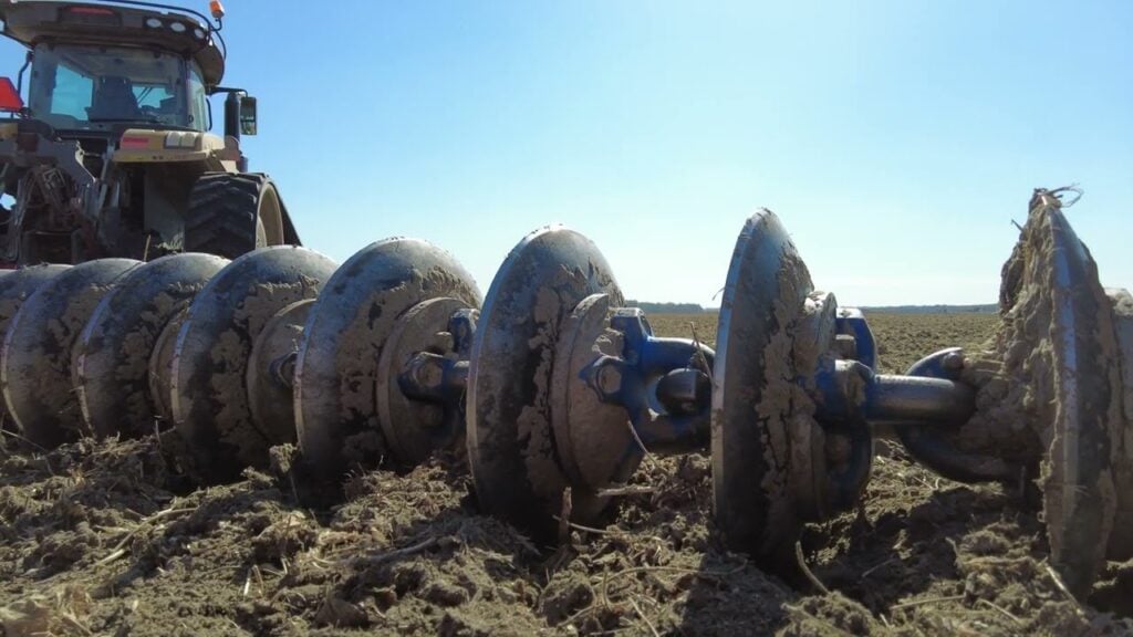 surface tillage disc chain